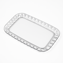 Premium Diamond Acrylic Serving Tray
