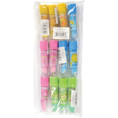 Lipstick Shaped Erasers - 12 Count