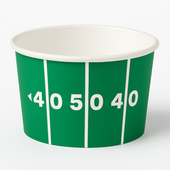 Football Field Treat Cups, 4-Inch, 8-Pack