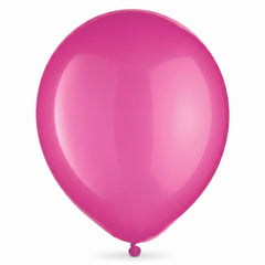 Bright Pink 12" Latex Balloons - 15 Pack