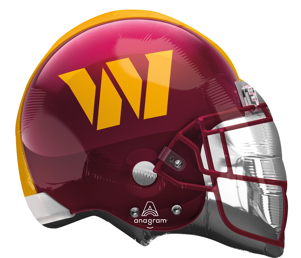 Commanders Helmet Super Shape Mylar Balloon