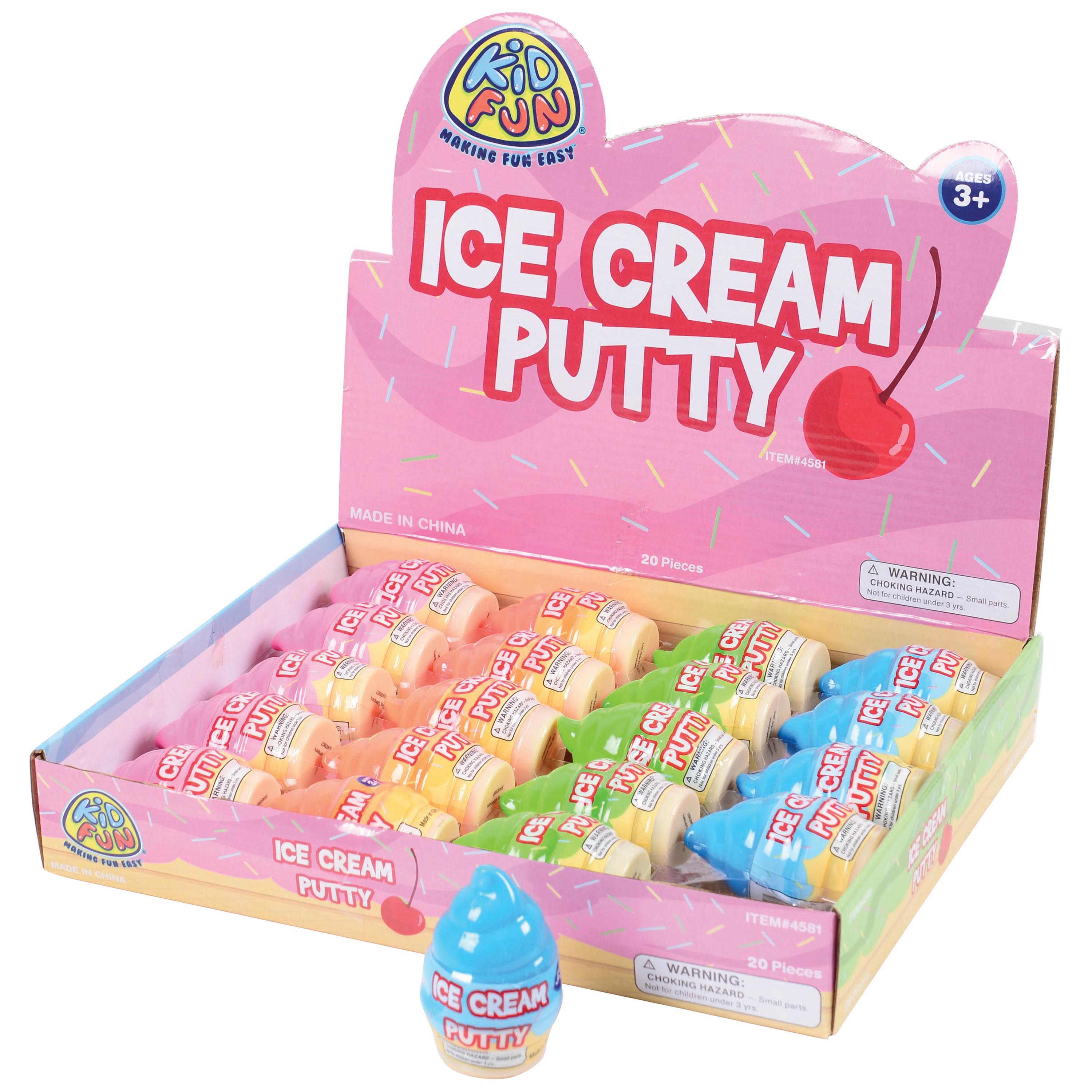 Ice Cream Putty/20 Per Disp - 20 Count