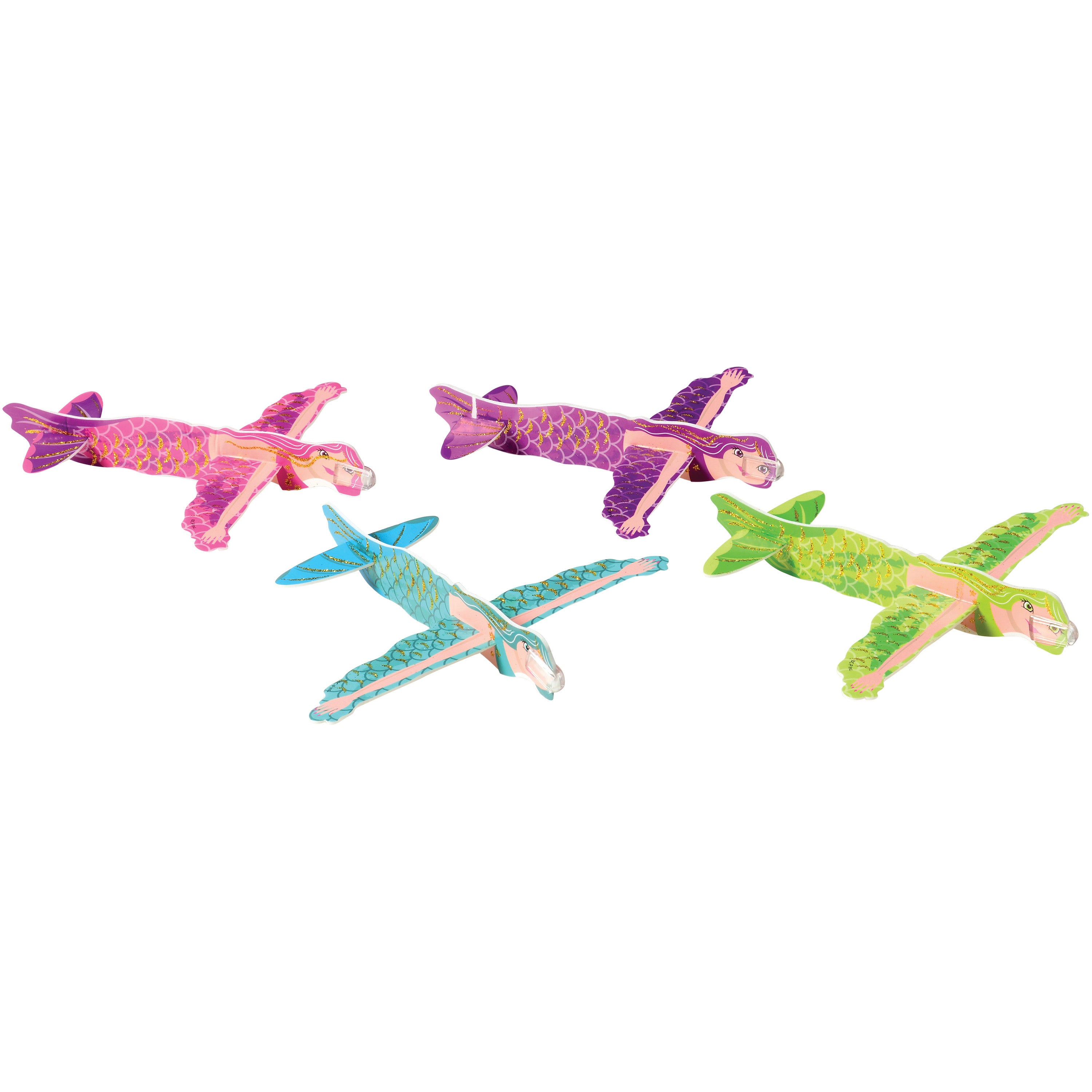 Mermaid Gliders/12-Pc - 12 Count