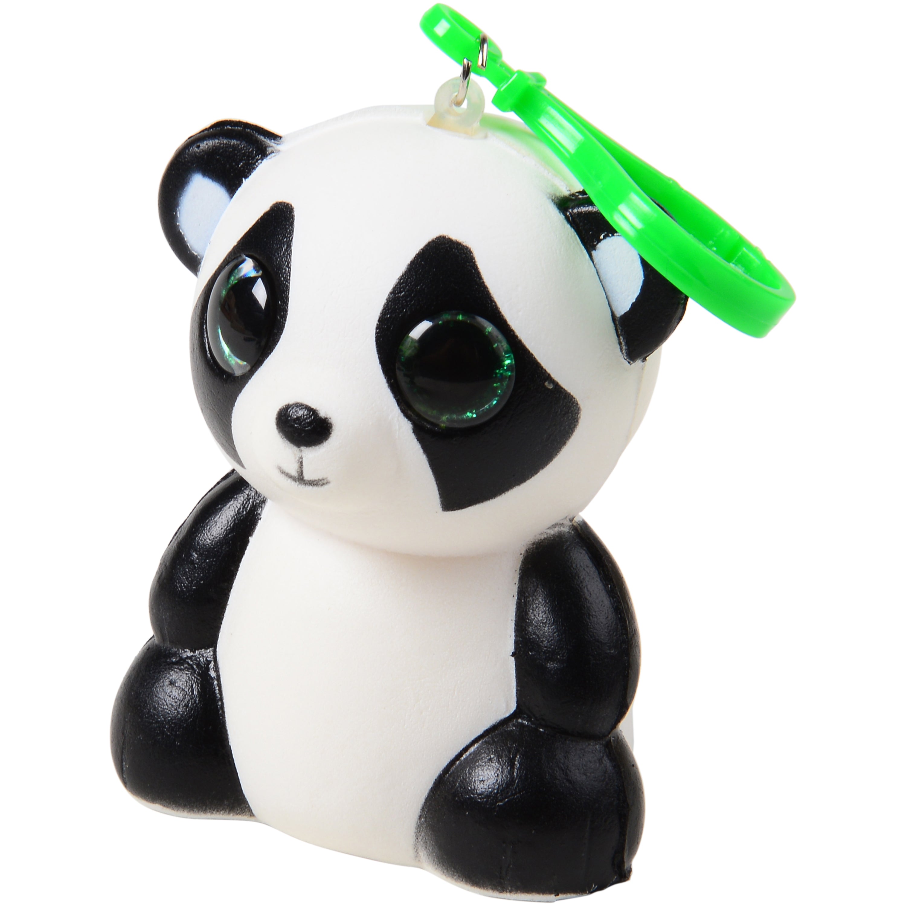 Squishy Pandas W/Glitter Eyes/12 Per Disp - 12 Count