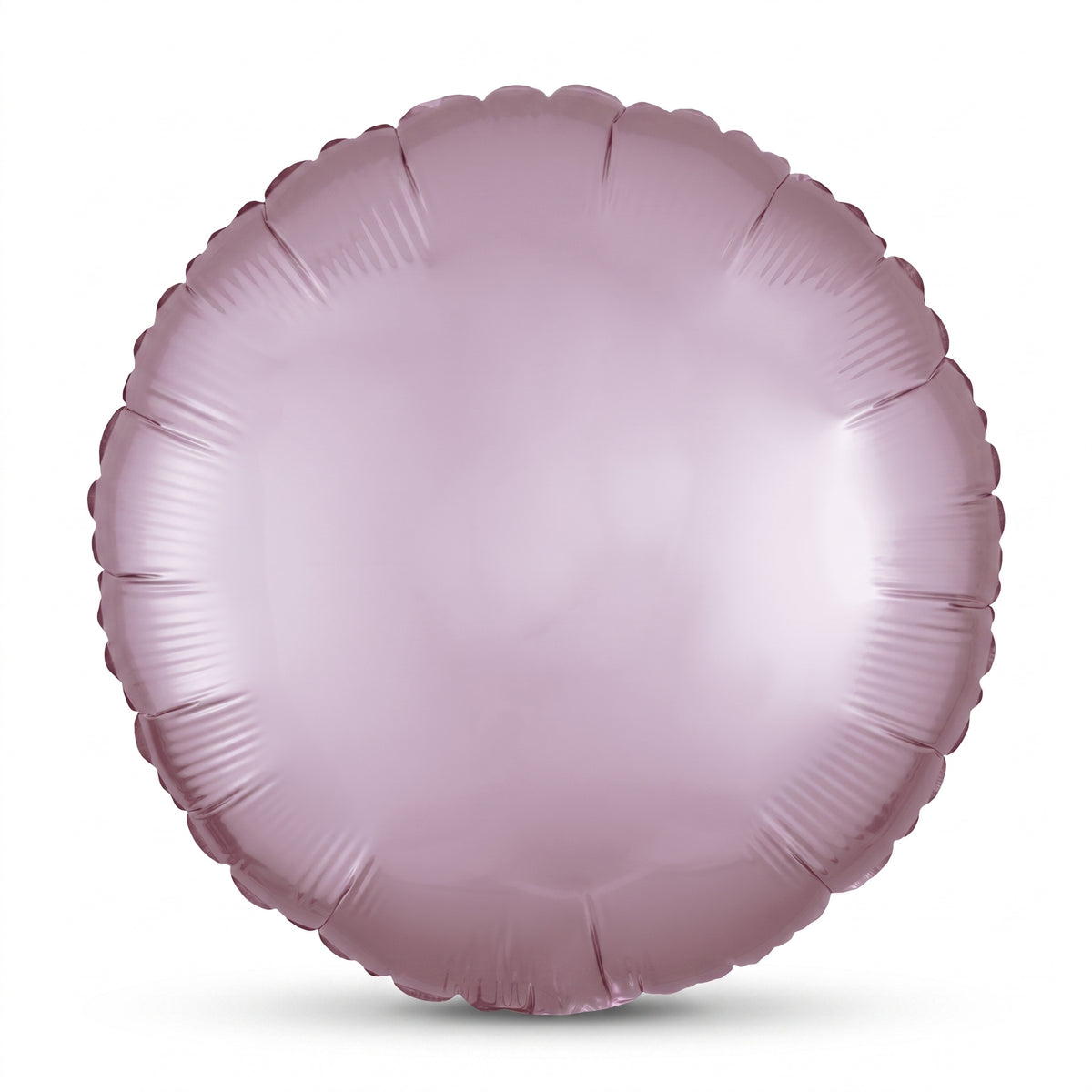 Satin Pastel Pink Foil Balloon - 18" Circle