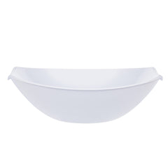 48 Oz. | White Plastic Stadium Bowl | 36 Count
