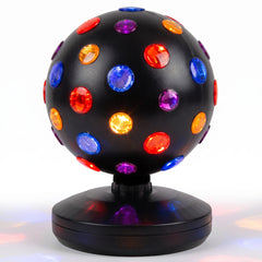 8" Rotating LED Disco Ball for Parties