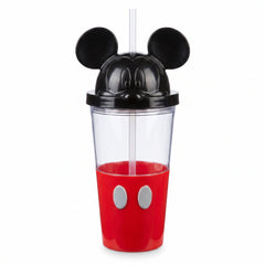 Disney Mickey Mouse 18oz Party Cup with Straw and Ears Lid