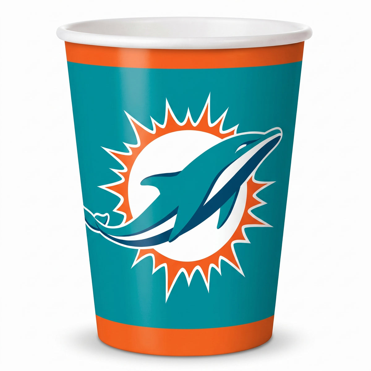 Miami Dolphins NFL Party Cups