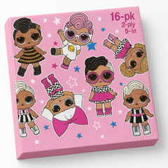 LOL Surprise! Together 4EVA Beverage Napkins - 16 Pack