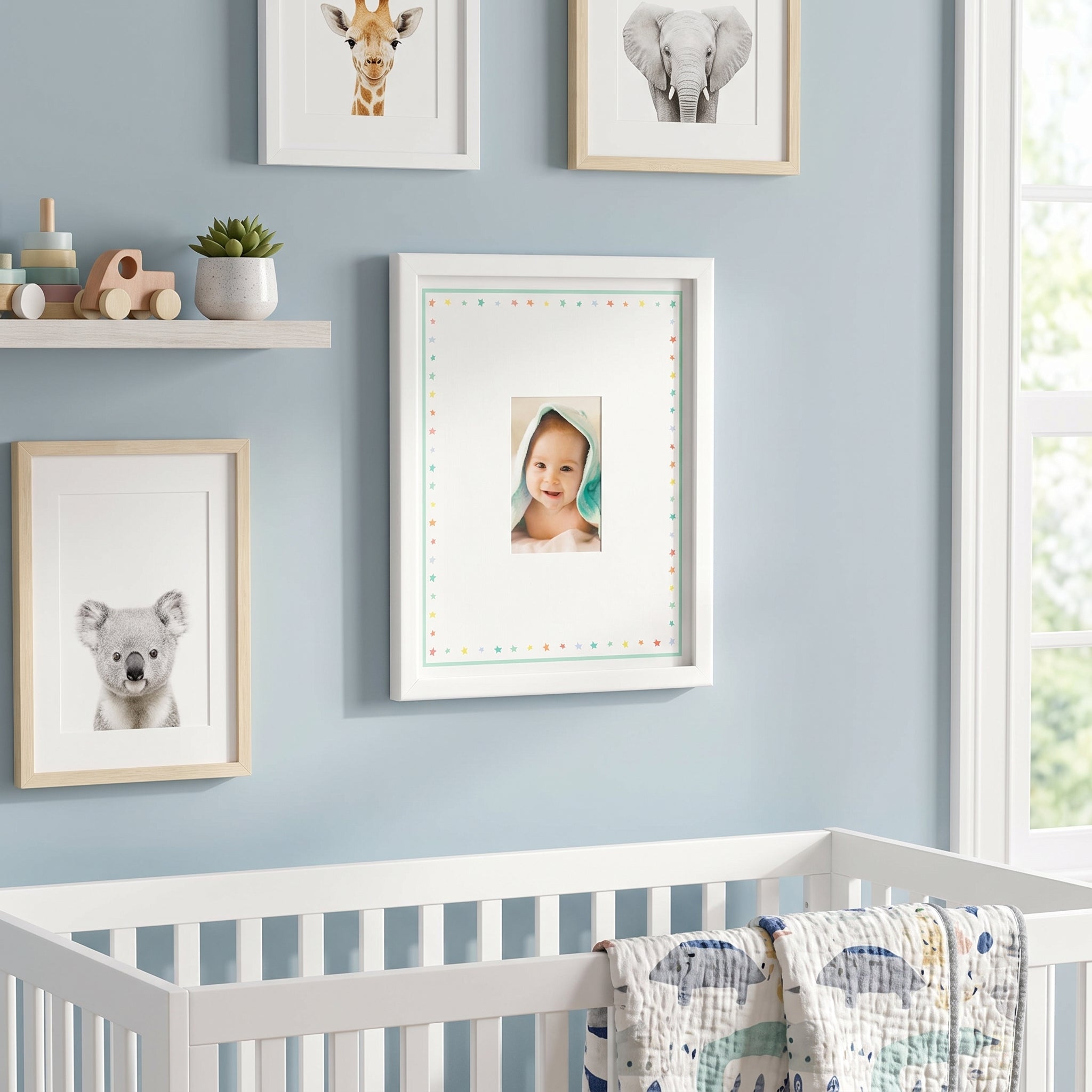Baby Shower Star Autograph Photo Frame