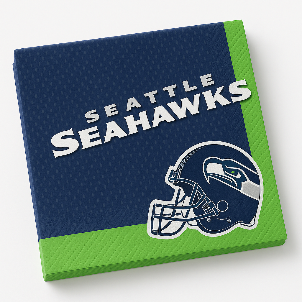 Seattle Seahawks NFL Luncheon Napkins