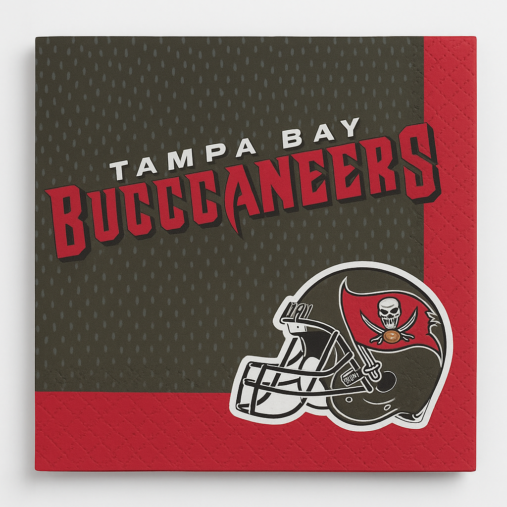 Tampa Bay Buccaneers NFL Lunch Napkins