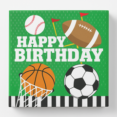All-Star Sports Birthday Luncheon Napkins