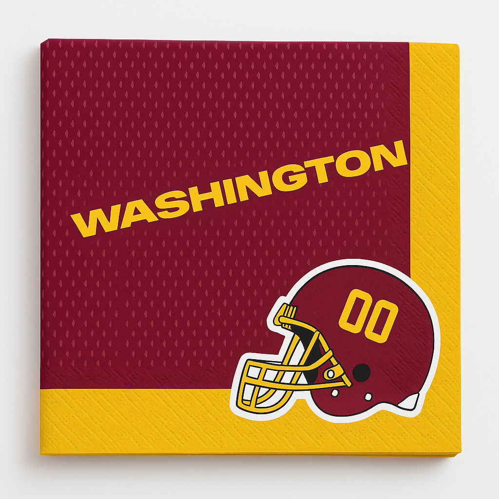Washington Football Team Luncheon Napkins
