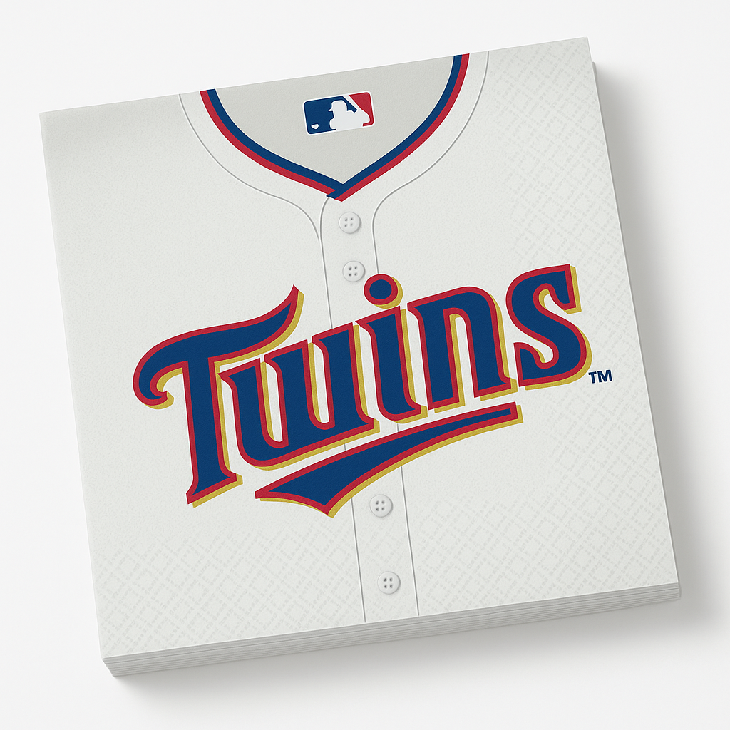 Minnesota Twins MLB Lunch Napkins, 16-Pack