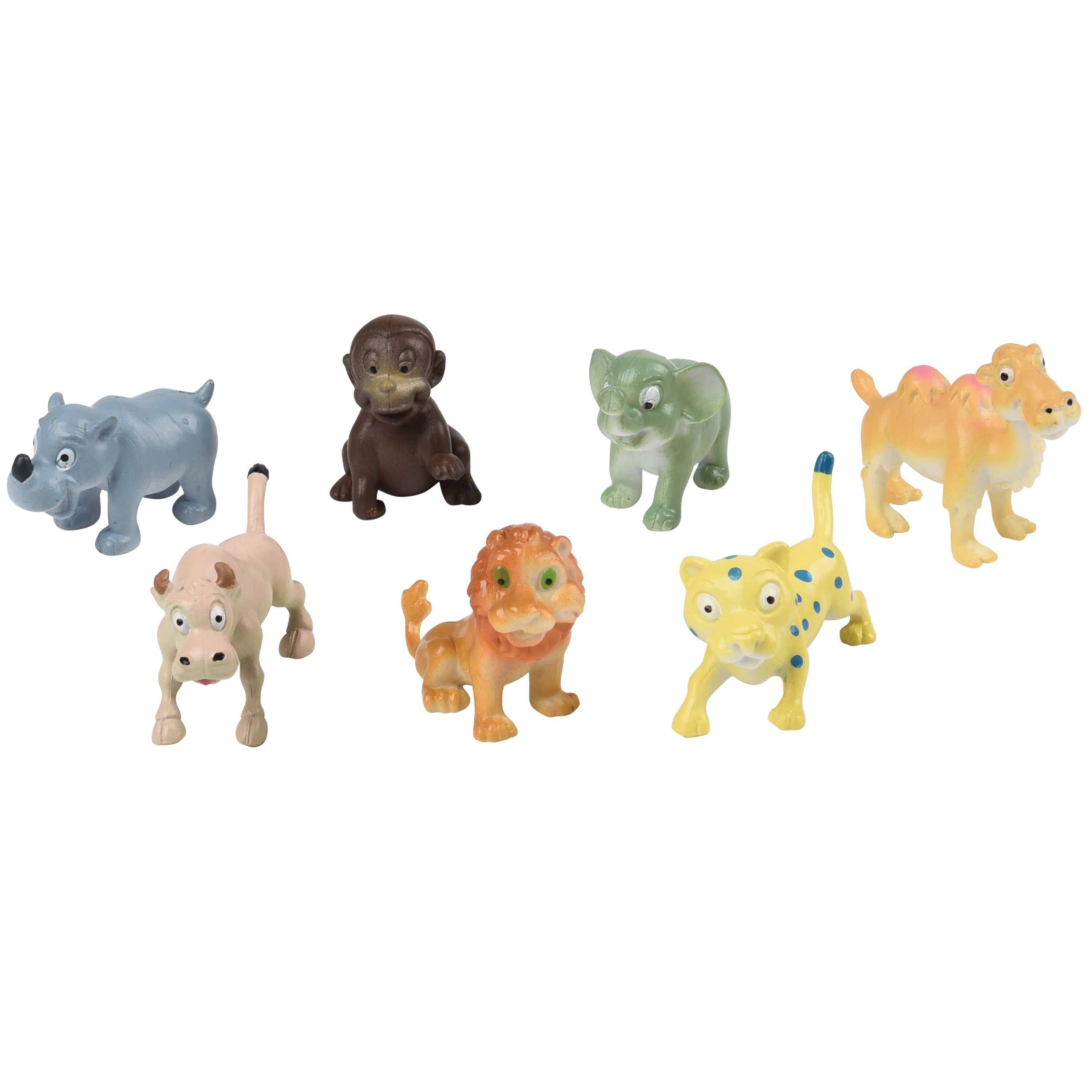 Eco-Friendly Baby Zoo Animals - 12 Count