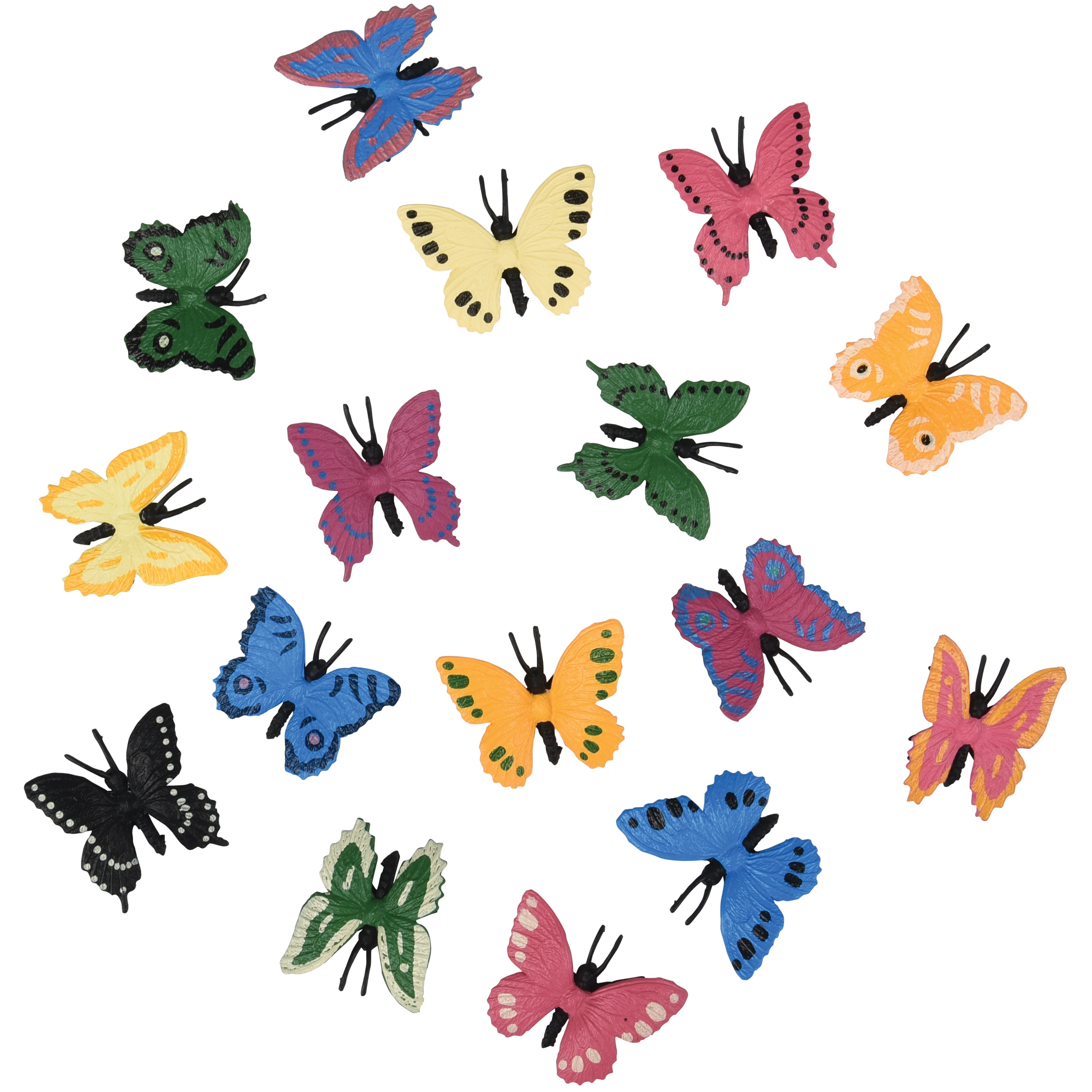 Eco-Friendly Butterflies - 16 Count