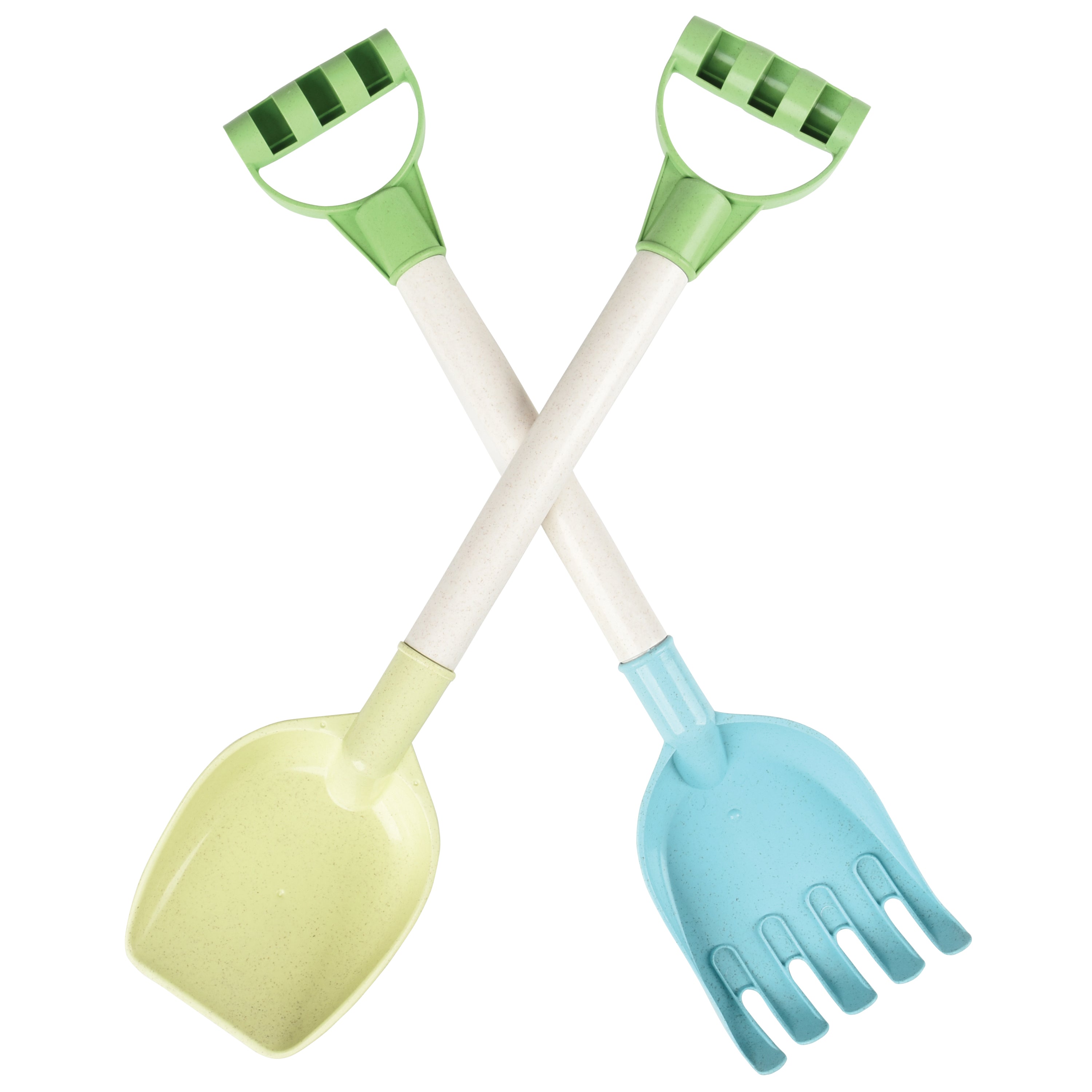 Eco-Friendly Sand Shovel & Rake - 2 Count