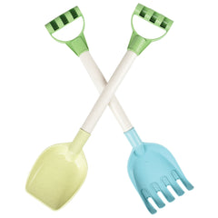 Eco-Friendly Sand Shovel & Rake - 2 Count