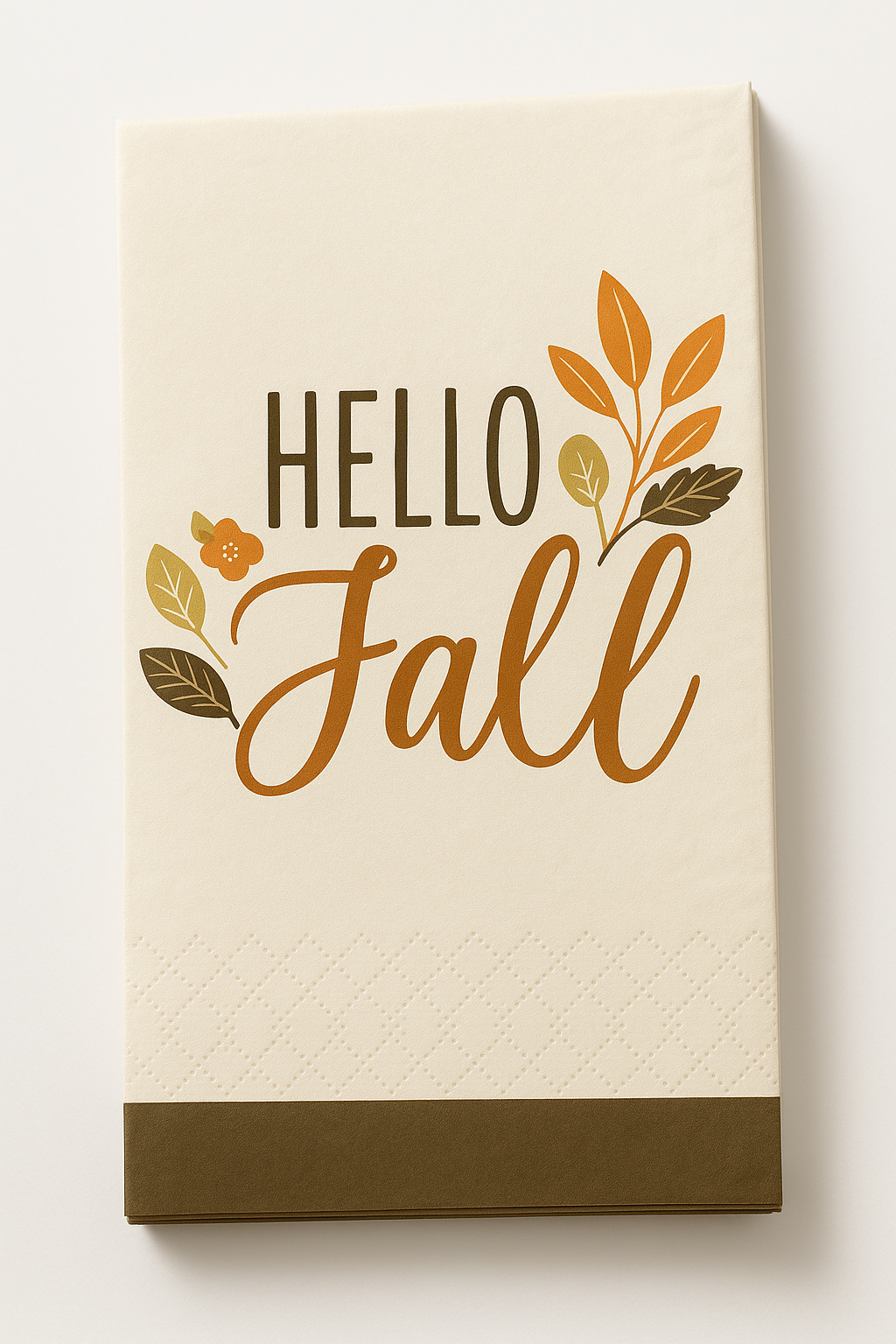 Golden Autumn Harvest Guest Towels