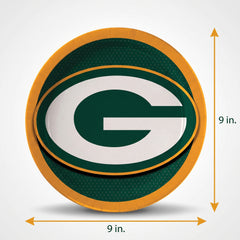 Green Bay Packers 9" Round Paper Plates