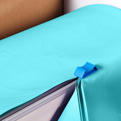 54 In. x 100 Ft. Cut To Size Table Roll  | Light Blue | Case of 6