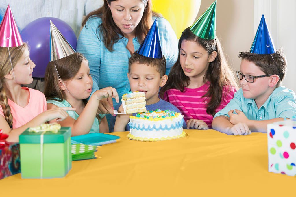 54 In. x 100 Ft. Cut To Size Table Roll  | Yellow | Case of 6