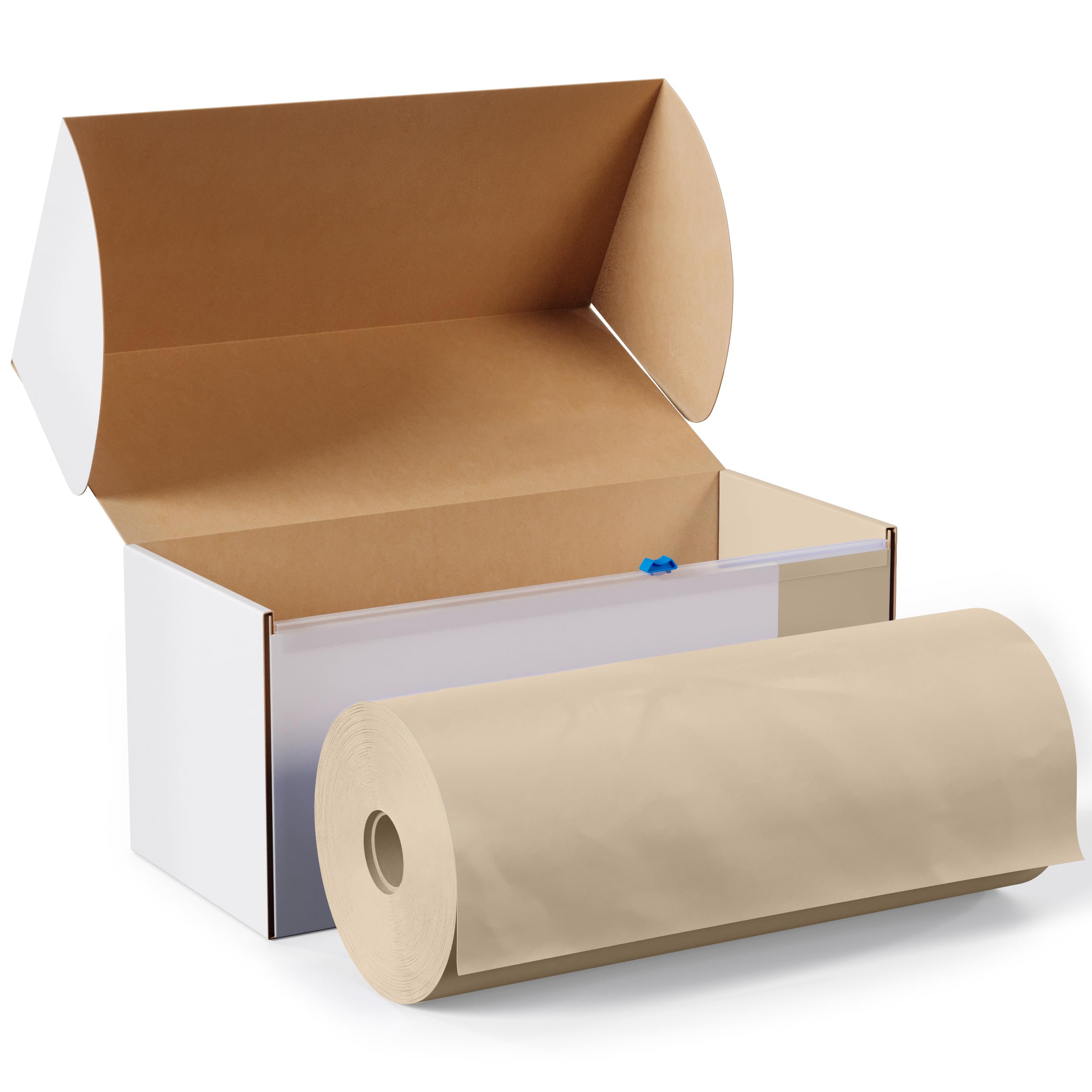 54 In. x 300 Ft. Cut To Size Table Roll  | Ivory | Case of 4