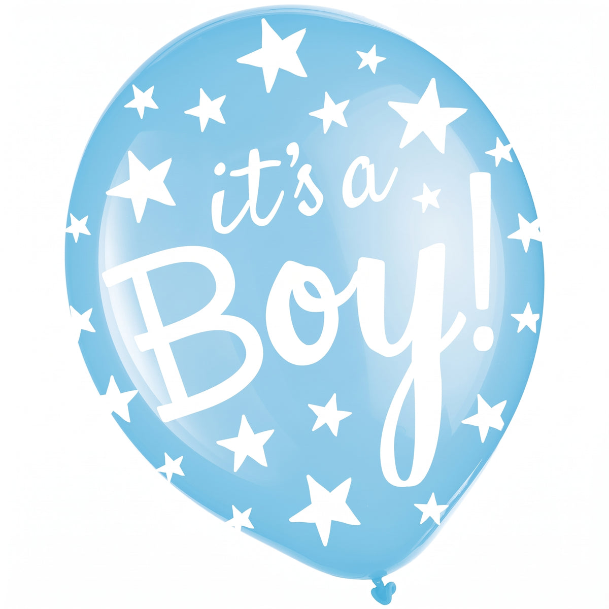 It's a Boy! Printed Latex Balloons - 12" (Bulk Pack)