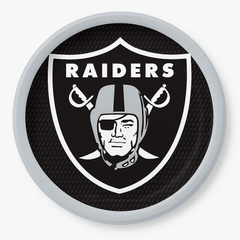 Las Vegas Raiders 9" Round Paper Plates