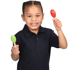 Mini Wooden Maracas - 12 Count