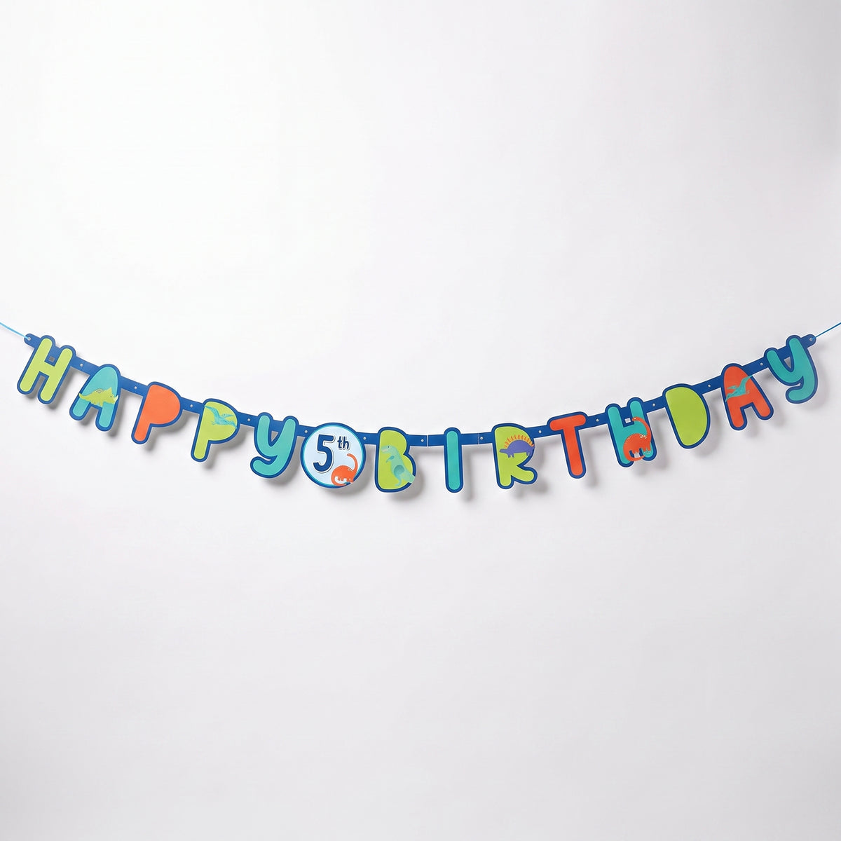 Customizable Dinosaur Birthday Banner