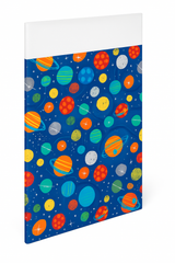 Blast Off Solar System Plastic Table Cover for Baby's First Birthday