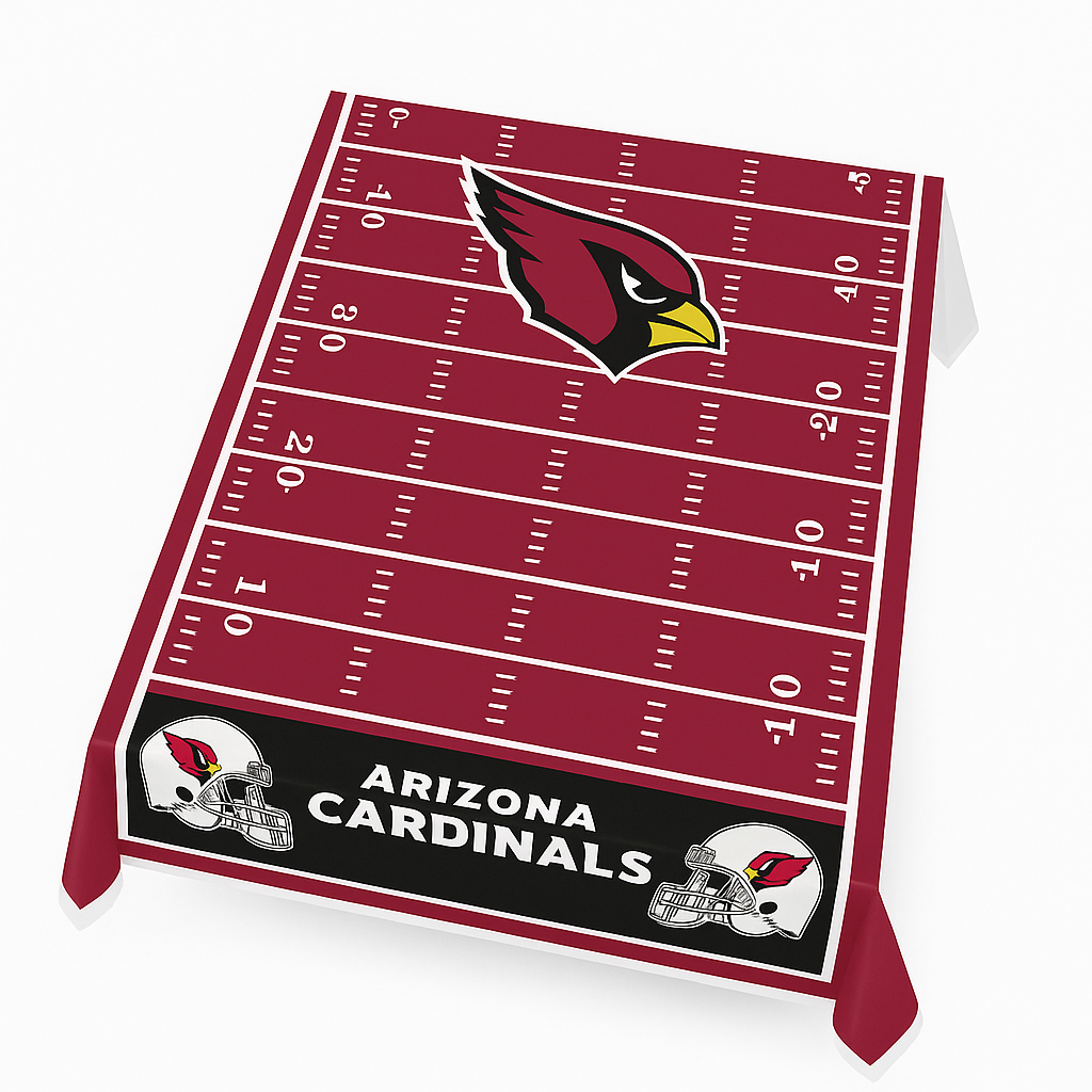 Arizona Cardinals NFL Plastic Table Cover