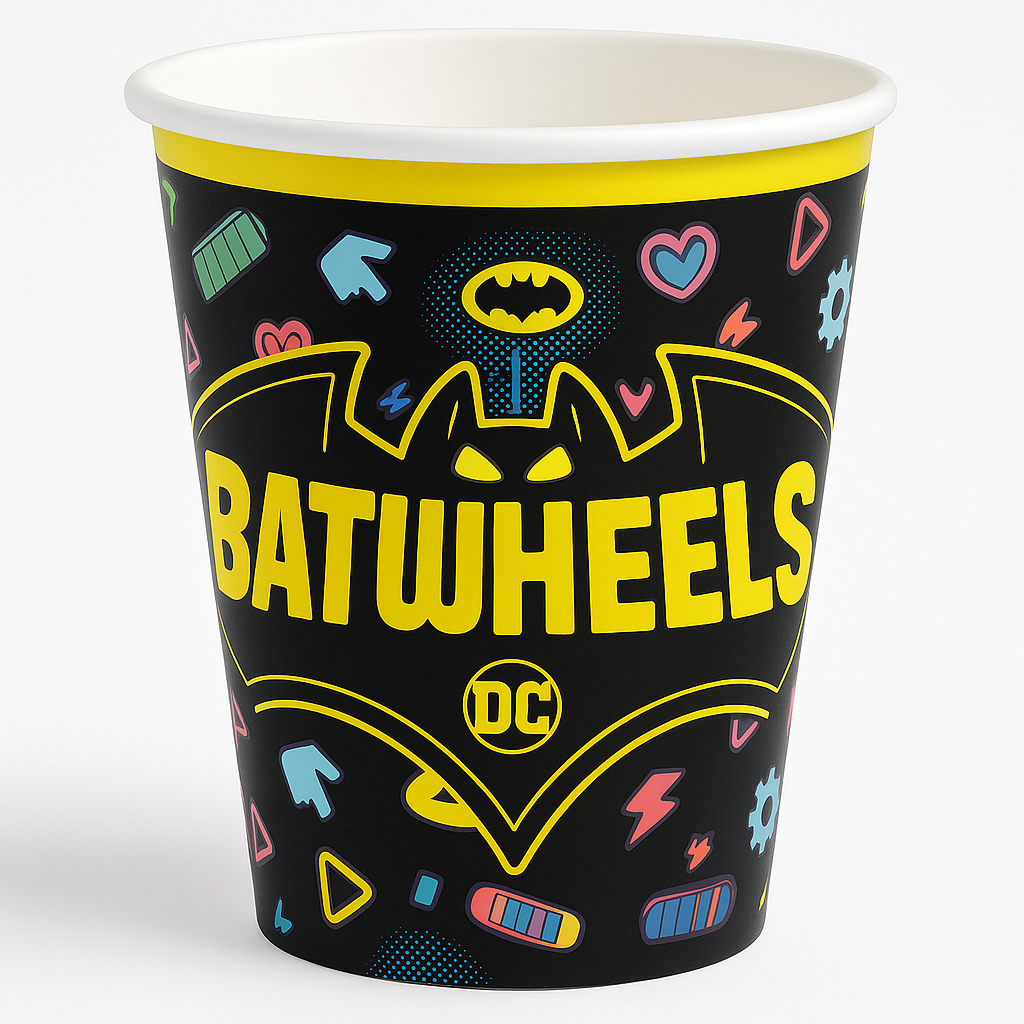 Batwheels 9 oz. Paper Cups - Kids Birthday Party Tableware