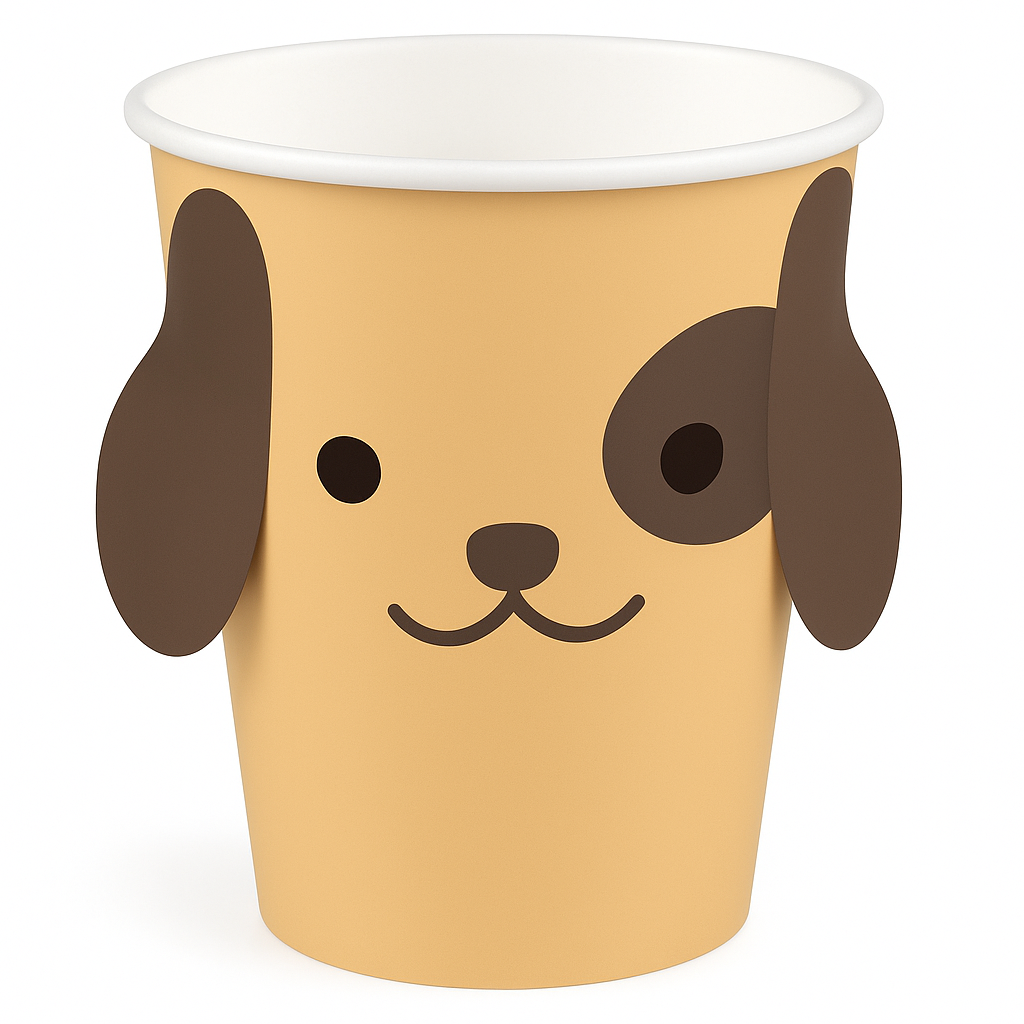 Puppy Party 9 oz. Paper Cups