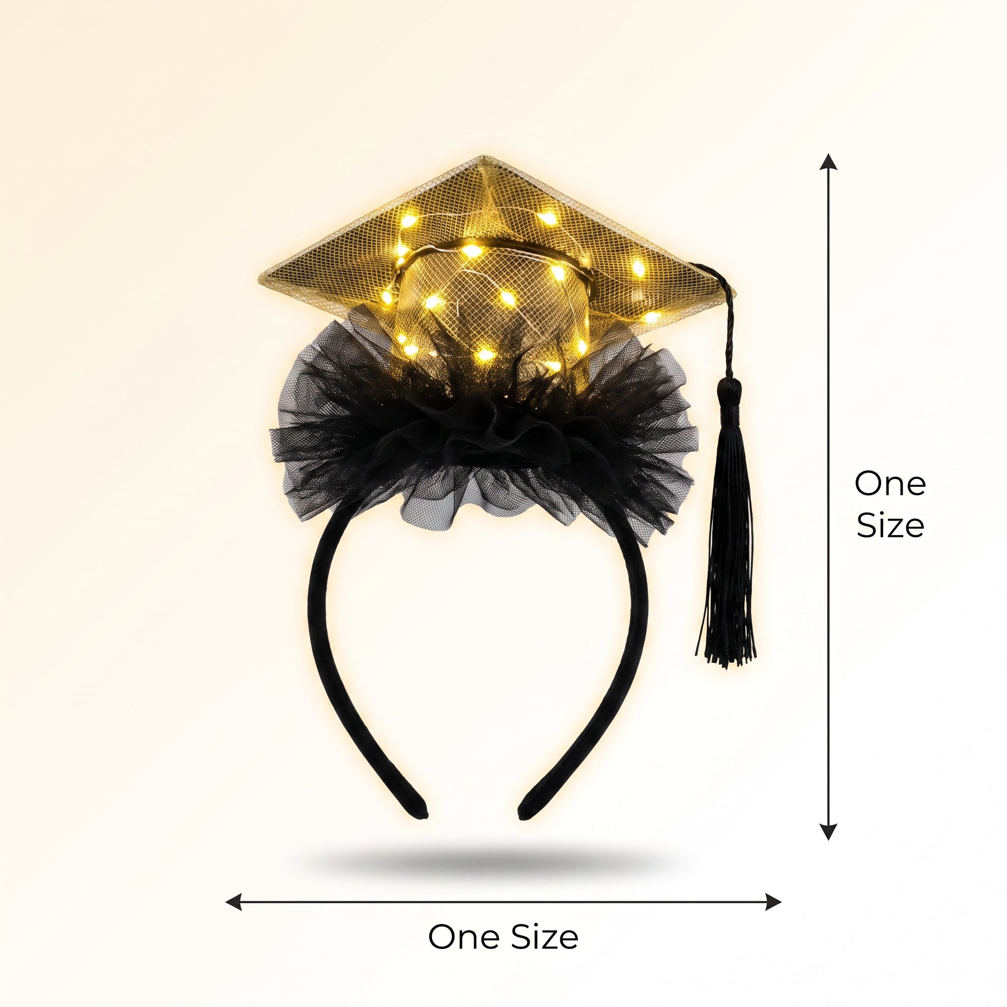 Graduation Glow Light-Up Headband