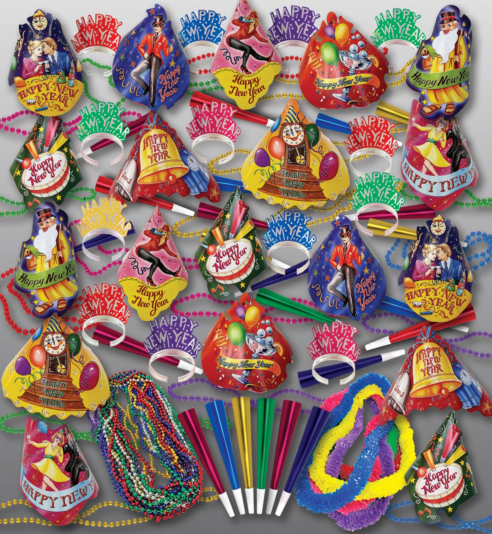 Happy New Years Shenanigans Party Kit For 200