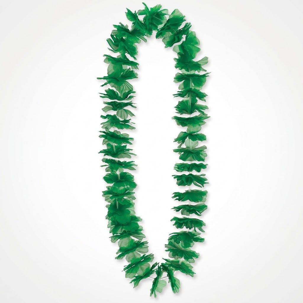 Vibrant Green Lei - 40"