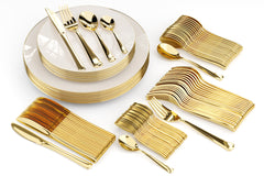 140 Pieces | Setting for 20 | Ivory Classic Combo Pack