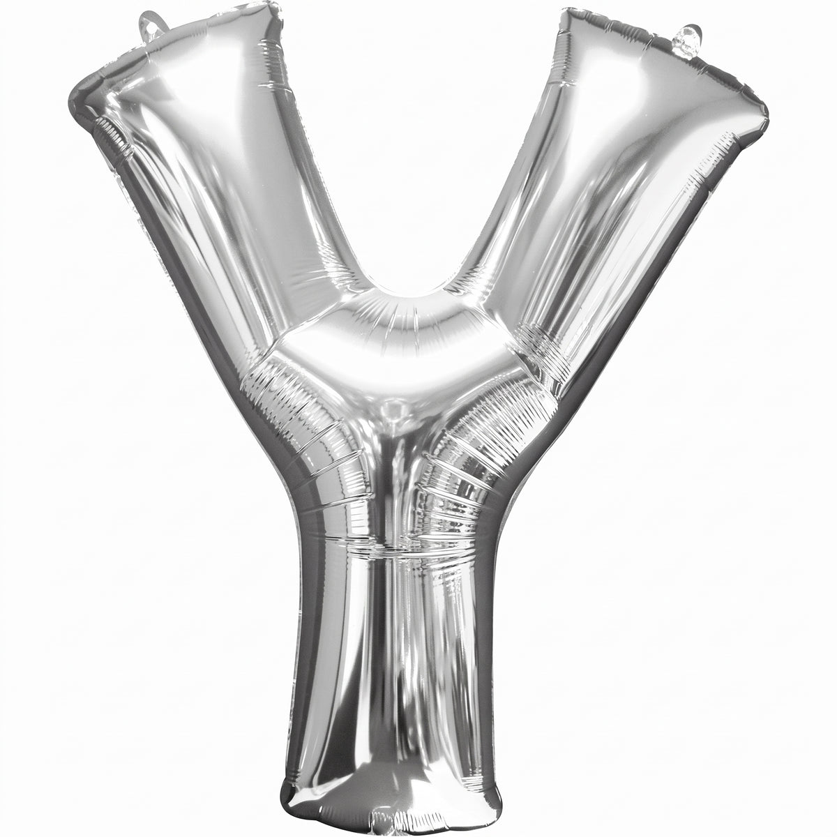 Silver Foil Letter 'Y' Balloon