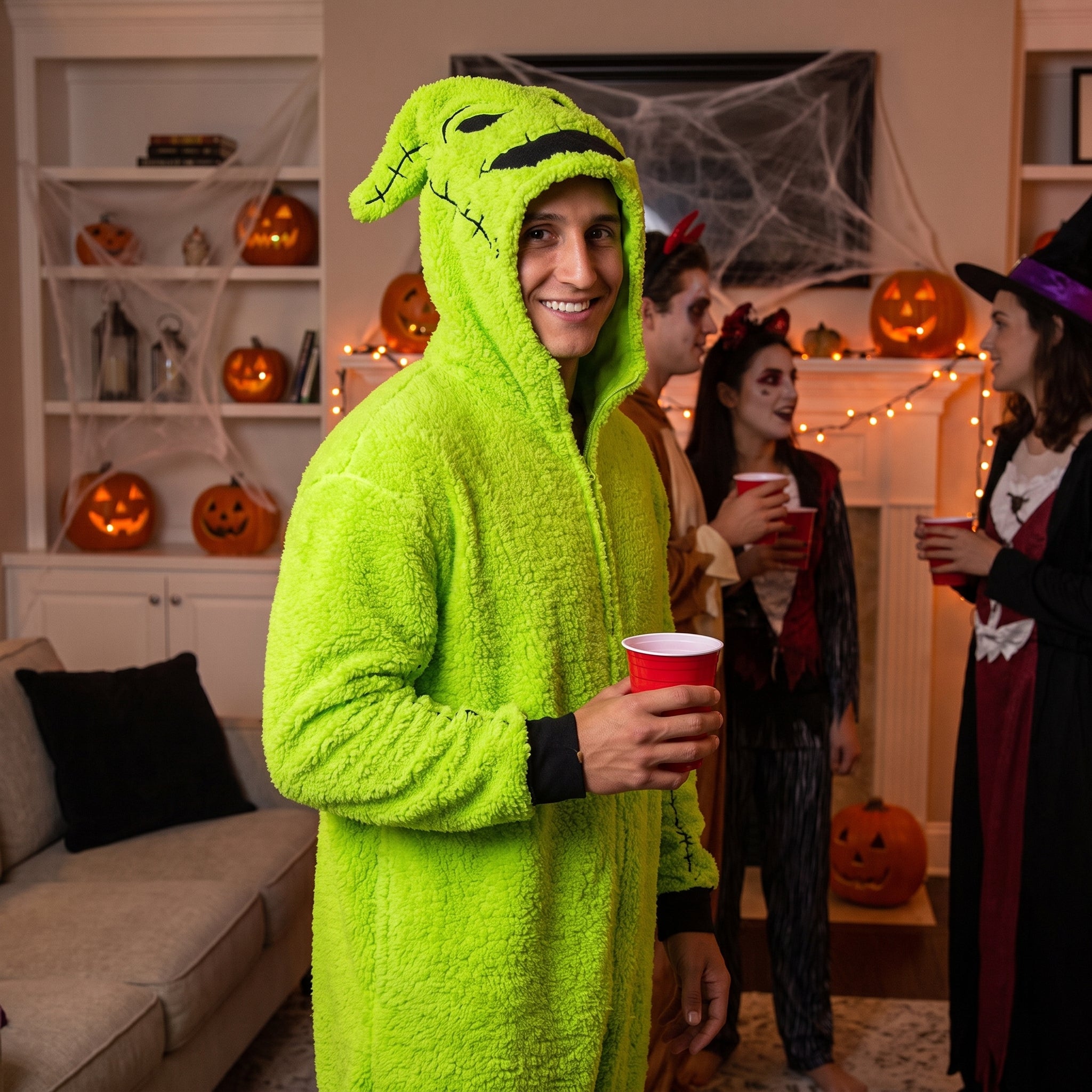 Oogie Boogie Union Suit Costume - Adult XL
