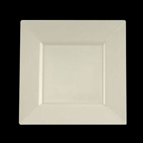 6.5 In. Ivory Square Plates | 10 Count