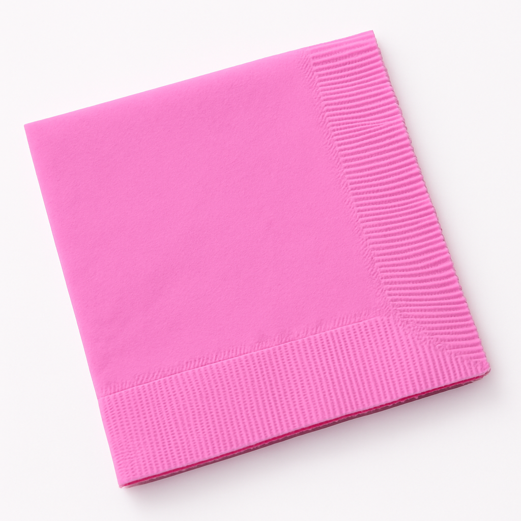 Go Brightly Pink Luncheon Napkins - 32 Count