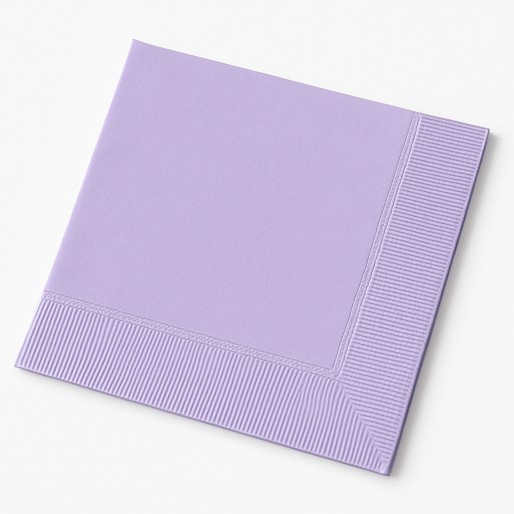Elegant Lavender Dinner Napkins