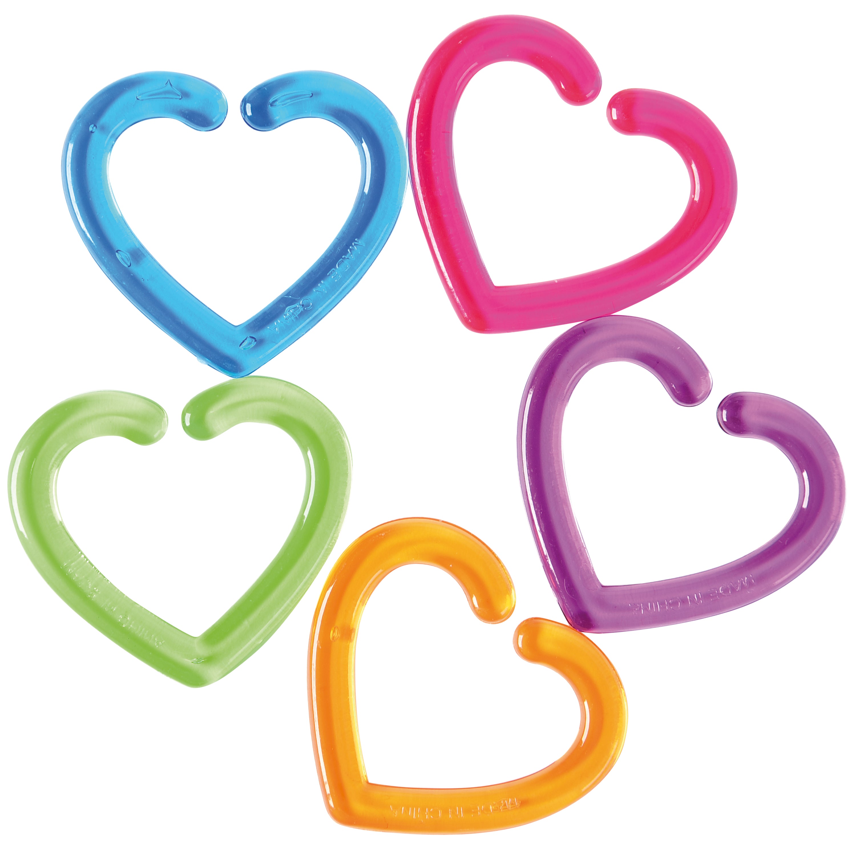 Heart & Star Interlockers - 144 Count