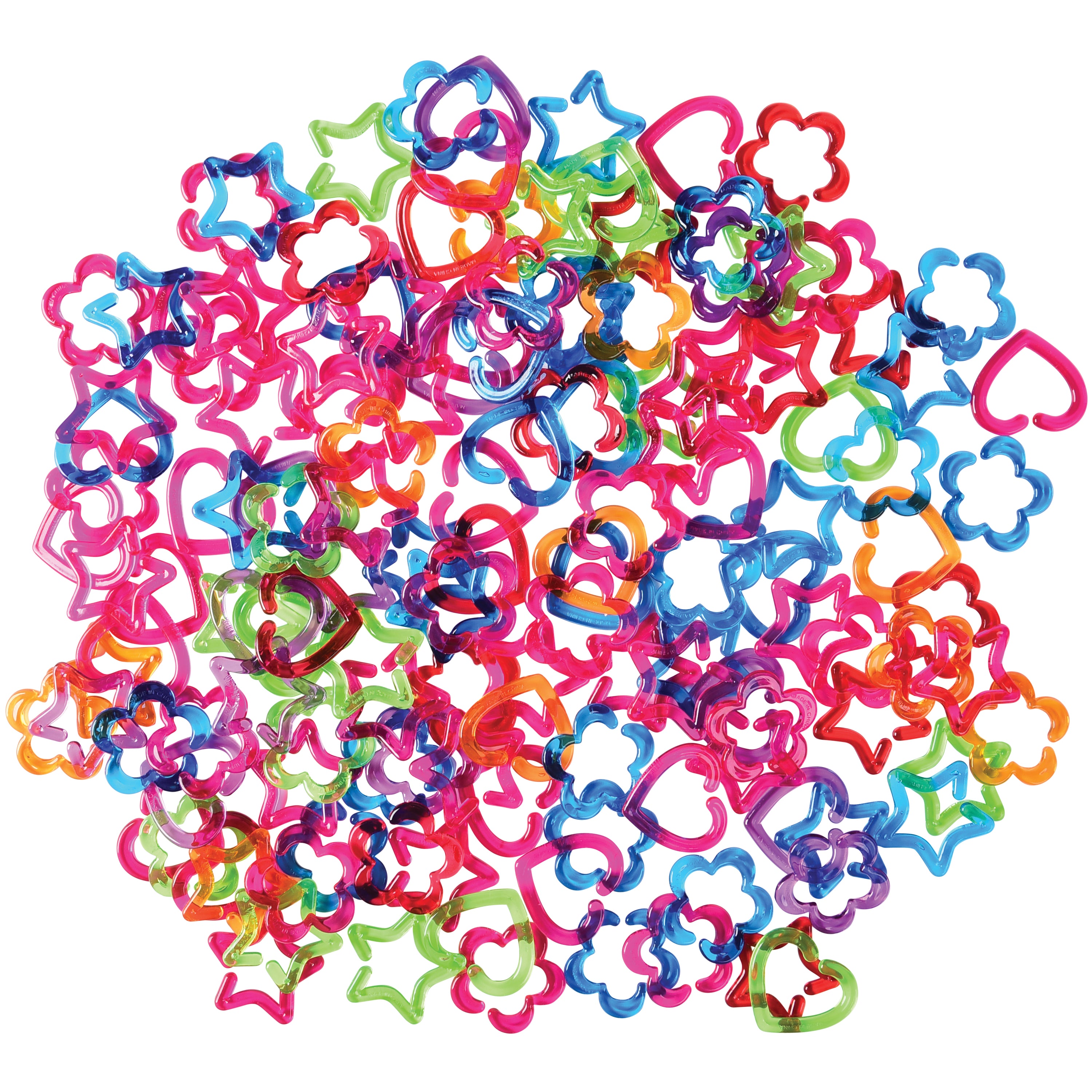 Heart & Star Interlockers - 144 Count