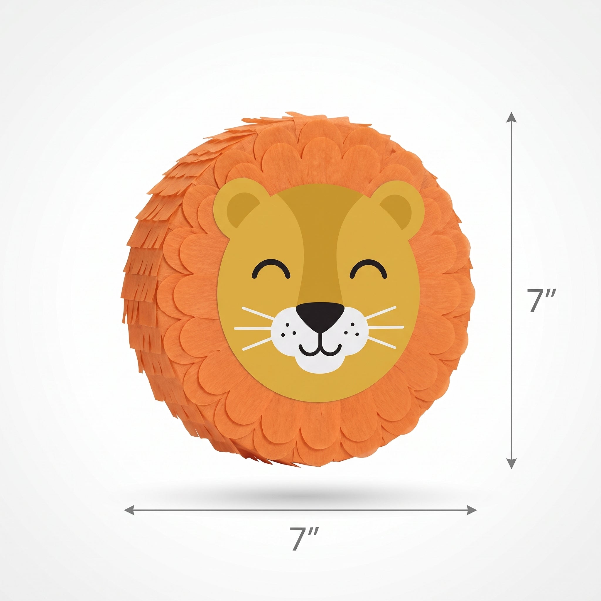 Get Wild Lion Mini Piñata Birthday Decoration