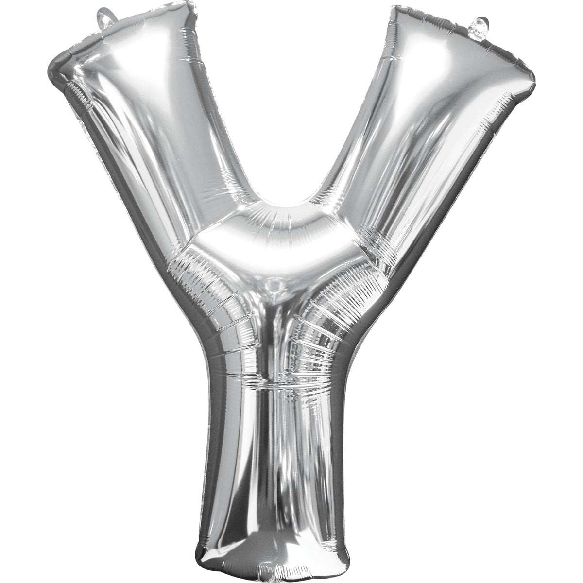 Silver Foil Letter 'Y' Balloon